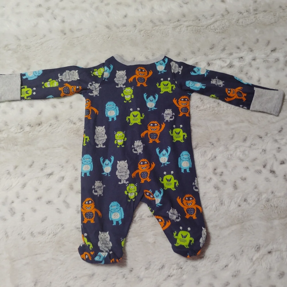 Wonder Nation Baby Boys Monster Sleep N Play